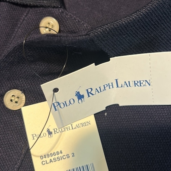 Polo by Ralph Lauren Triple Pony Mesh Polo M New - Picture 6 of 6